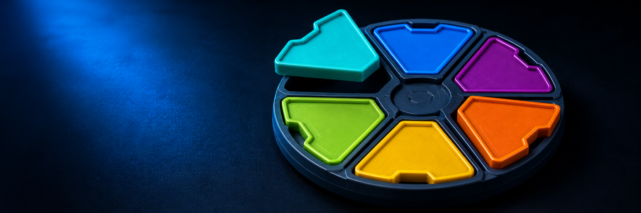 Conjunto de queijinhos coloridos do jogo NET & QUEST